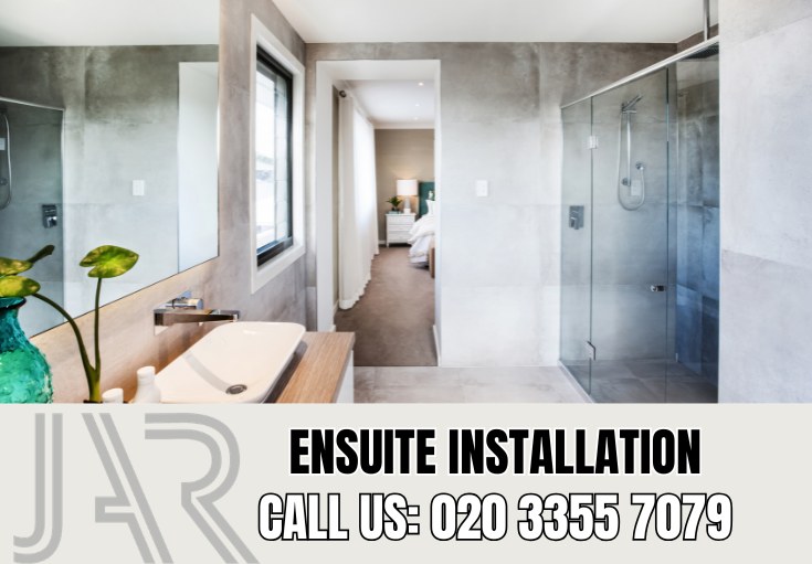 Ensuite Installation by Kensalgreen Bathroom Fitters